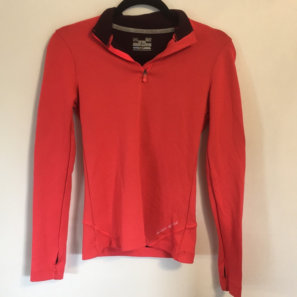 Under Armour Fitted Coldgear 1/4 Zip Sweatshirt